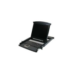IOGEAR 17" LCD KVM Combo Console - GCL1800 | Ultimate Control & Space-Saving Solution